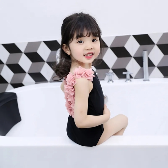 🎀NEW 3D Flowers Classy Fashion Swimwear Bathing Suit - Picture 7 of 12